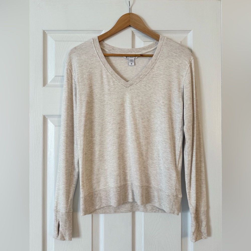 Athleta Sunrise V-neck Sweatshirt